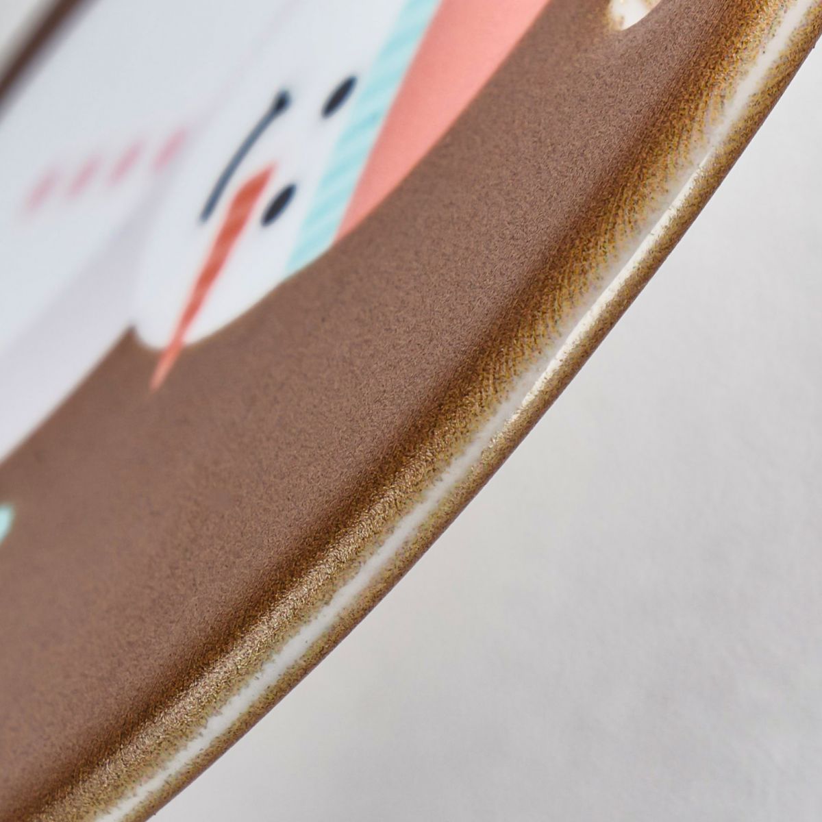 圣诞陶瓷圆形挂件