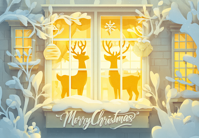 圣诞节麋鹿