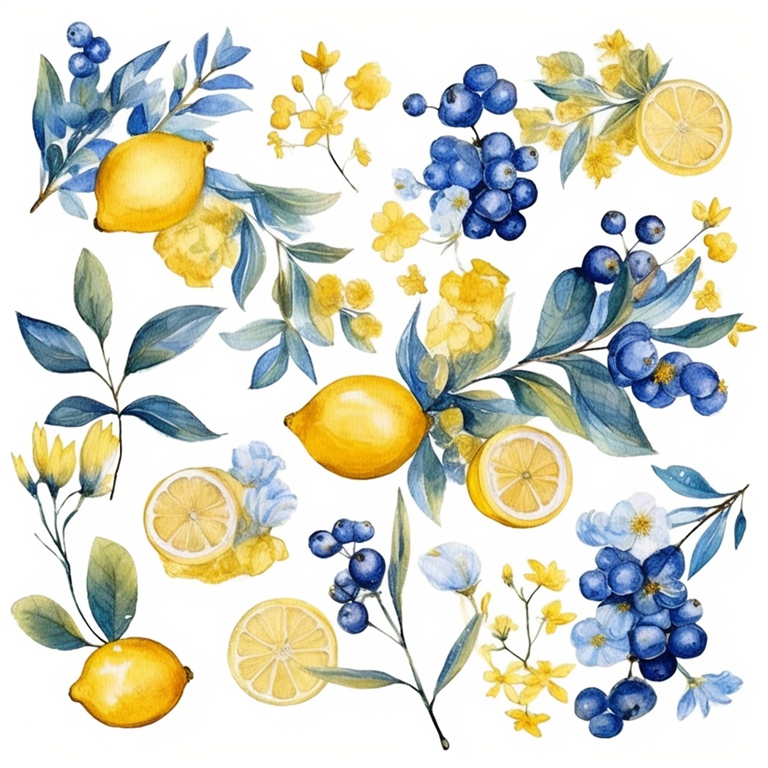 柠檬图案