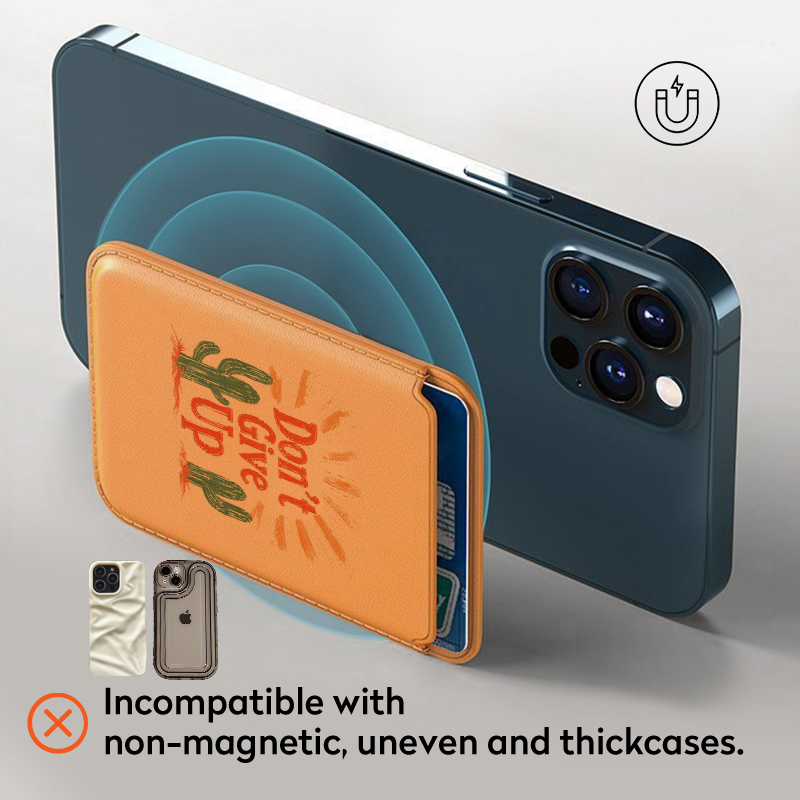 男士磁吸手机卡包