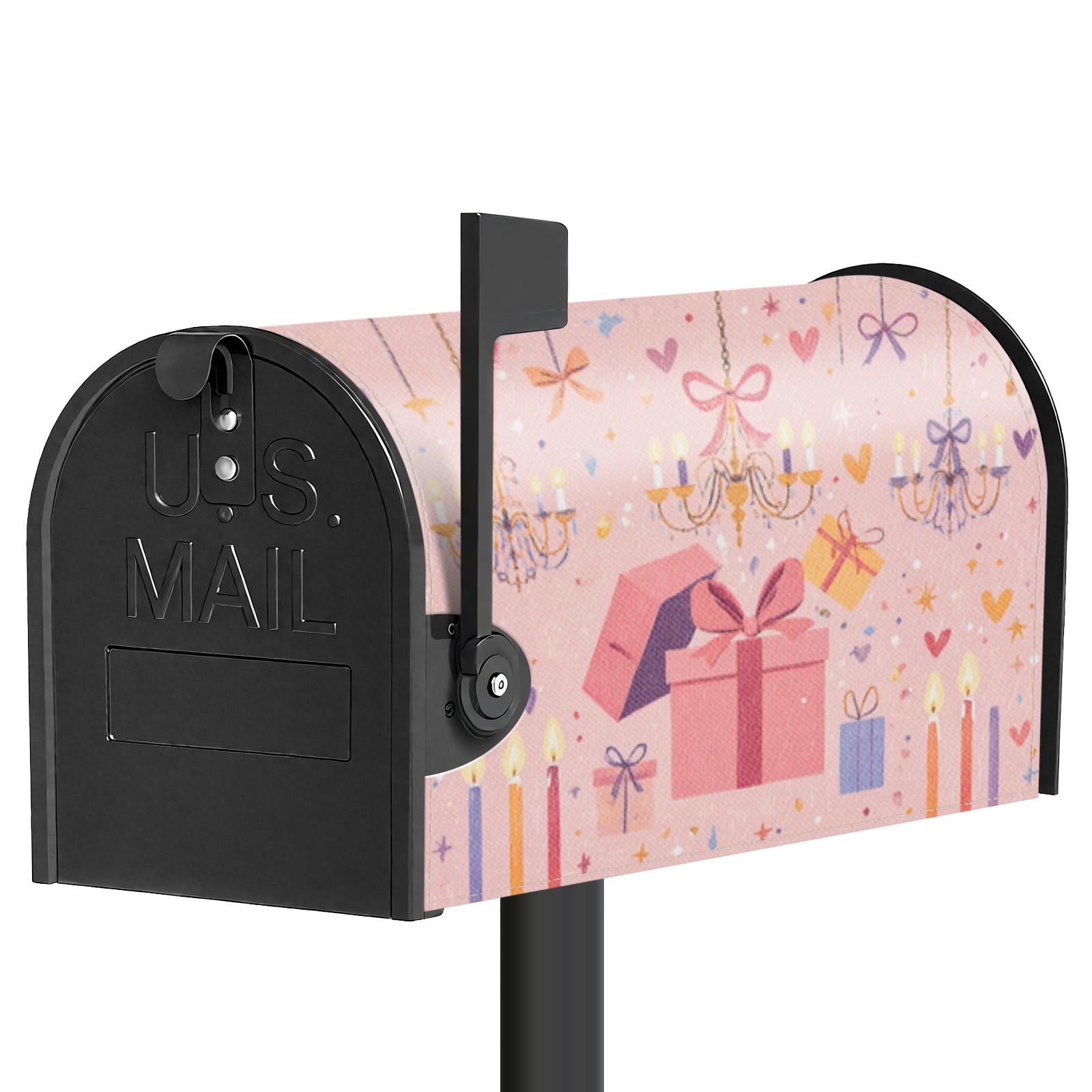 魔术贴款邮箱罩